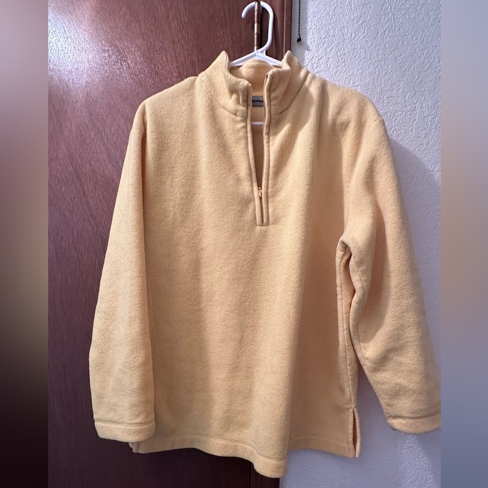 Yellow fleece